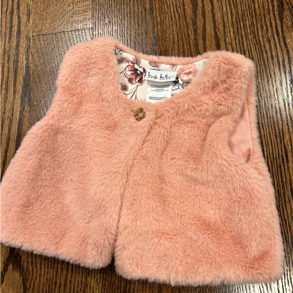Nicole Miller Baby Furry Vest